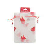 X-mas N.Pouch(2PCS/13*18CM) featuring festive Santa designs for holiday gift wrapping.